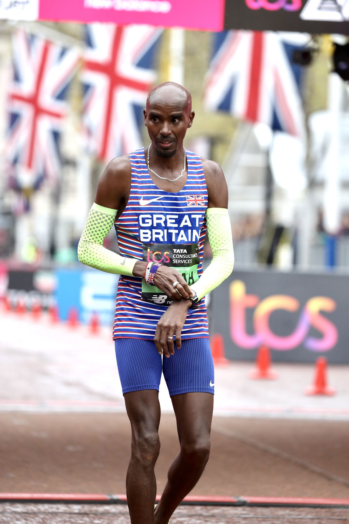 Halal Weekly Mo Farah, finished in ninth place in his final London